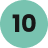 The number 10 icon